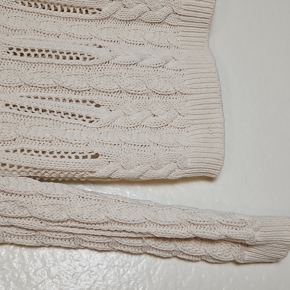 H&M Cream Cable Knit Sweater - Picture 4 of 6
